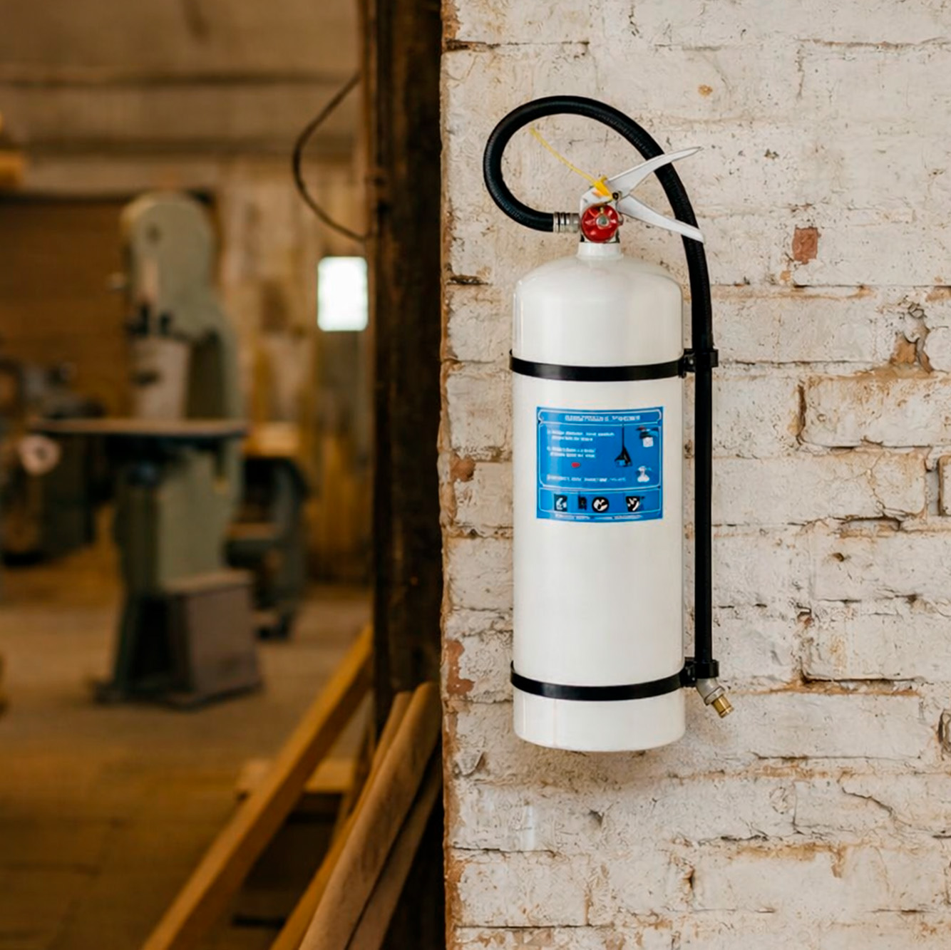 Extintor de Agua Ligera AFFF 2 Extintor de Agua AFFF de 10 Litros-Instalacion