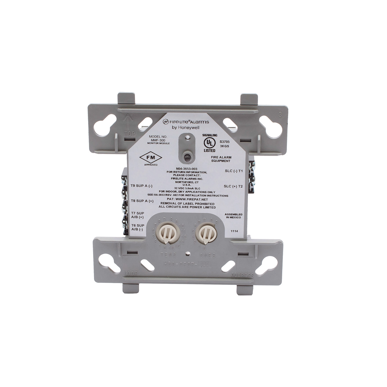 Módulo Monitor Direccionable MMF-300 Fire-Lite 1 MMF-300 Módulo Monitor Direccionable